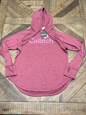 performance pullover hoodie from Ouray Sportswear featuring the Caltech